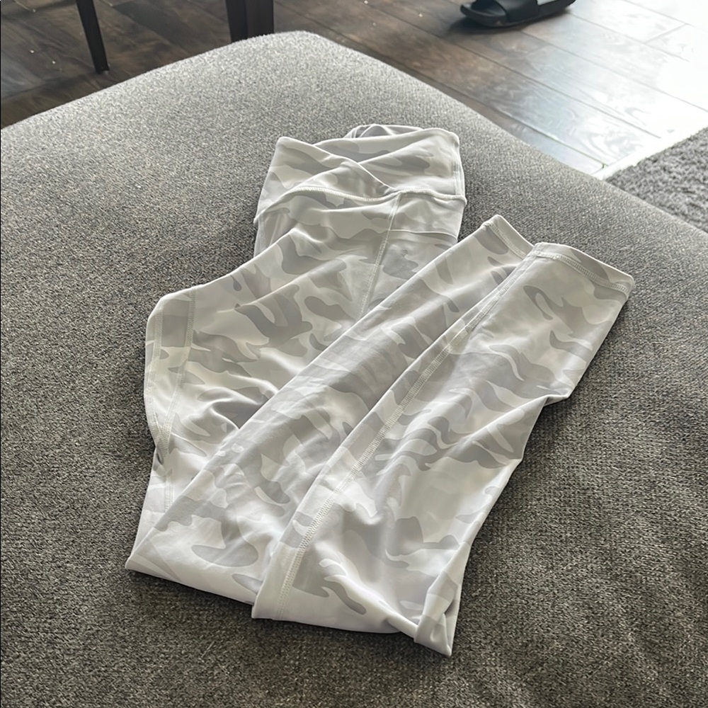 Gray Leggings with Soft Matte Finish